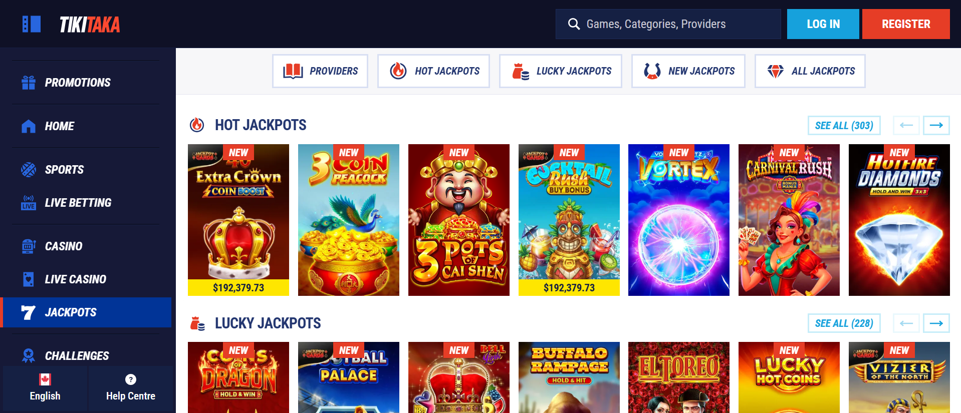 TikiTaka online pokies